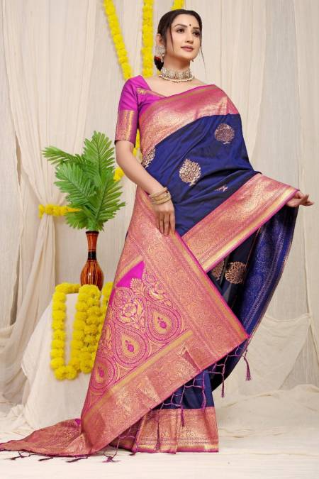 Kankavati Silk By Poilcona Pure Silk Designer Saree Catalog